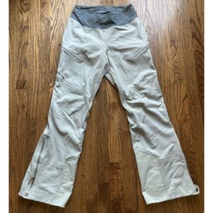 Patagonia Upstride Ski Pants Womens Size Small Sleet Green Snowboard 29966